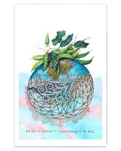 地球上的豆豆 藝術作品 Peas On Earth Print