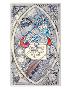 凡事都有可能 藝術作品 Anything Is Possible One Stroke At A Time ™ Print