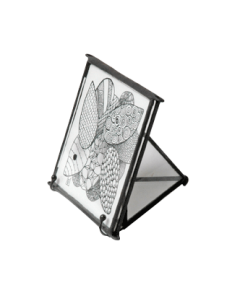 鉛線玻璃框紙磚掛飾組 方形紙磚 Square Custom Glass Frames
