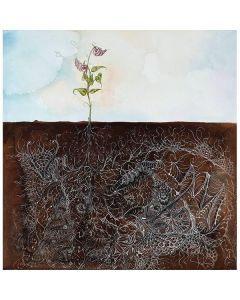 扎根與開花 藝術作品 Zentangle RootZ Fine Art Print