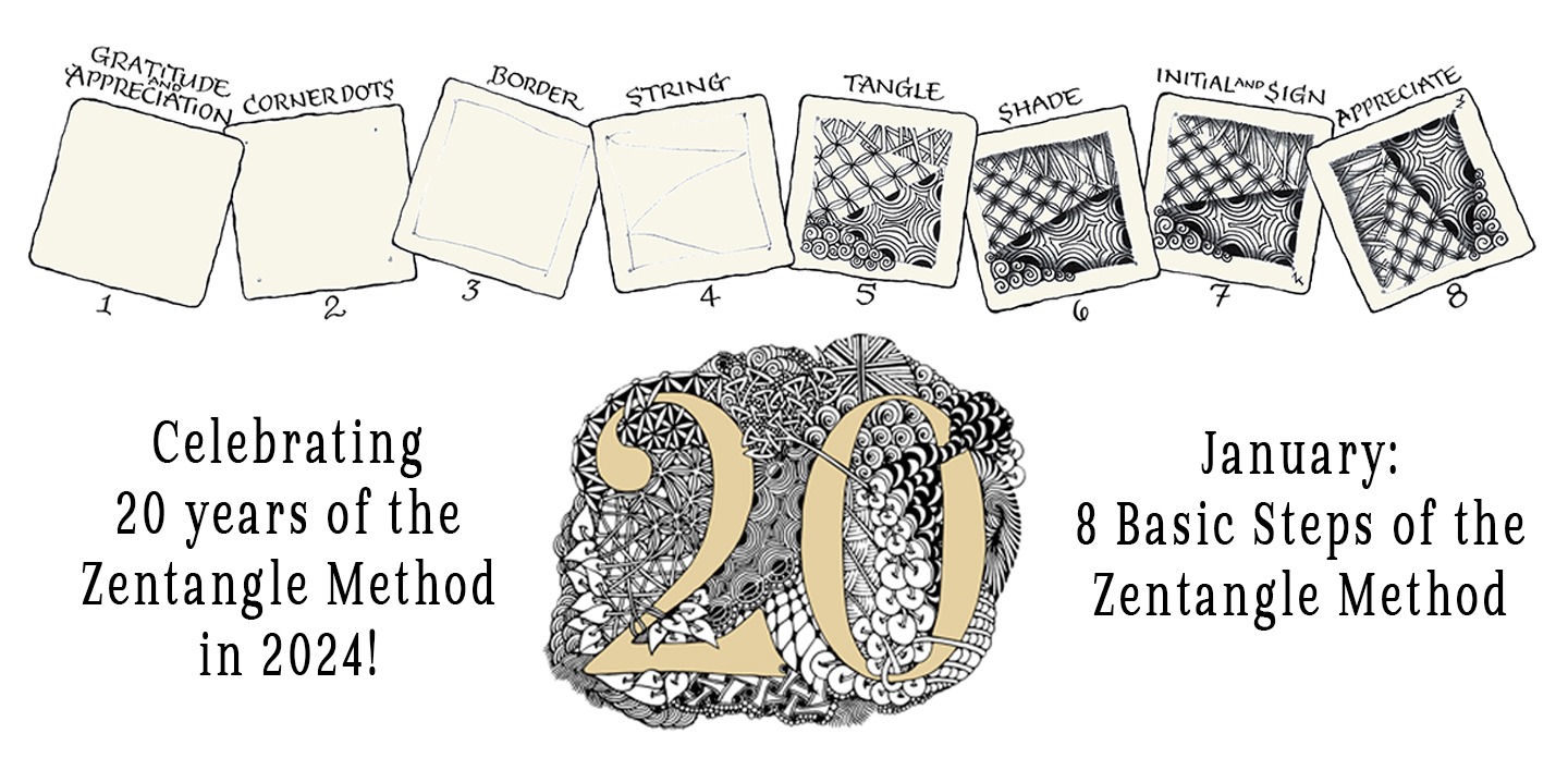 Zentangle 20 週年 | CZT-Asia Seminar 內容改版升級 2024年6月首次亮相！